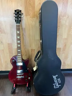 2008 GIBSON LES PAUL STUDIO ROBOT ELECTRIC GUITAR WINE RED W/ OHSC