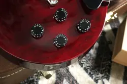 GIBSON LES PAUL STUDIO 2001 WINE RED W/ MONTY'S RETRO WIND HUMBUCKER SET