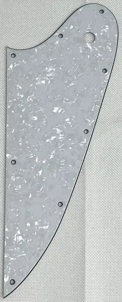 WHITE PEARL 4-PLY FOR FIT GIBSON FIREBIRD STYLE SCRATCH PLATE GUITAR PICKGUARD
