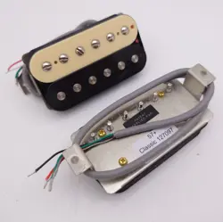 FOR GIBSON GUITAR PICKUP 57 CLASSIC NECK&BRIDGE HUMBUCKER ALNICO 5 PICKUP 4C