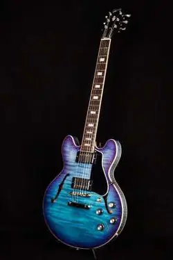 GIBSON ES-339 FIGURED BLUEBERRY BURST