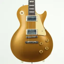 GIBSON CUSTOM SHOP 1957 LES PAUL GOLD TOP REISSUE DARK BACK VOS DOUBLE GOLD