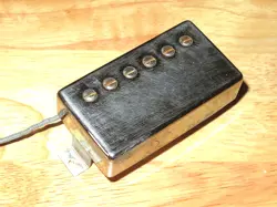 GIBSON 2017 USA NICKEL BURSTBUCKER 1 HUMBUCKER NECK PICKUP