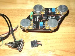 GIBSON 2016 USA LES PAUL QUICK CONNECT ELECTRONIC CONTROL POTS HARNESS