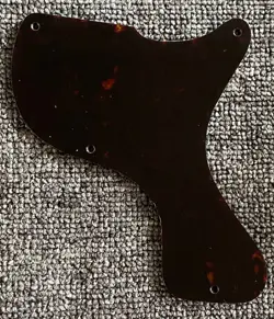 FOR 1-PLY GIBSON LES PAUL JUNIOR 1958 DC GUITAR PICKGUARD,BROWN TORTOISE