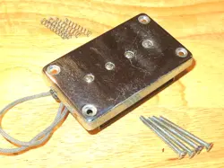 GIBSON 1974 CHROME EB BASS HUMBUCKER NECK PICKUP