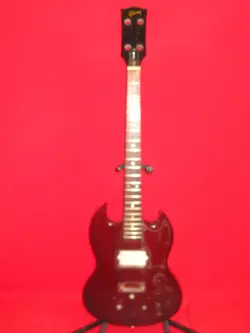 GIBSON 1974 CHERRY EB 3 SHORT SCALE BASS BODY & NECK