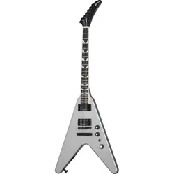 GIBSON DAVE MUSTAINE FLYING V EXP METALLIC SILVER