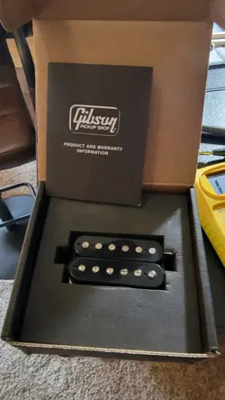 GIBSON '57 CLASSIC HUMBUCKER - DOUBLE BLACK W/ ORIGINAL BOX 2022