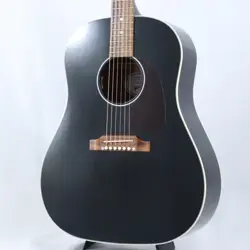 GIBSON J-45 STANDARD EBONY GLOSS ELECTRIC ACOUSTIC GUITAR