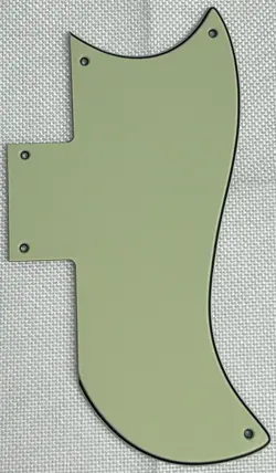 VINTAGE GREEN 3-PLY FOR FIT GIBSON SG 61 REISSUE STYLE GUITAR PICKGUARD