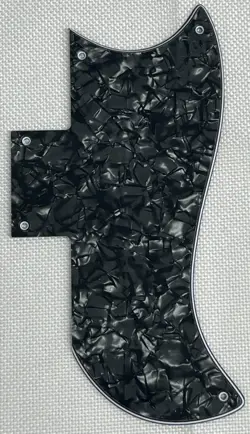 BLACK PEARL 4-PLY FOR FIT GIBSON SG 61 REISSUE STYLE GUITAR PICKGUARD