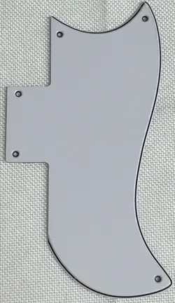 WHITE 3-PLY FOR FIT GIBSON SG 61 REISSUE STYLE GUITAR PICKGUARD