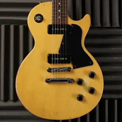 GIBSON LES PAUL JUNIOR SPECIAL 2004 - WORN YELLOW