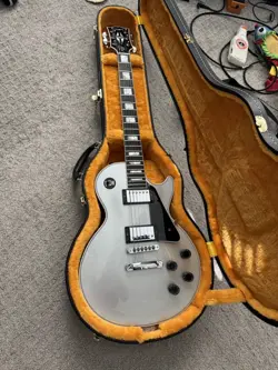 2023 GIBSON LES PAUL CUSTOM M2M SILVER GLOSS