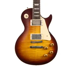 USED GIBSON CUSTOM 1959 LES PAUL STANDARD REISSUE VOS ICED TEA BURST 2021