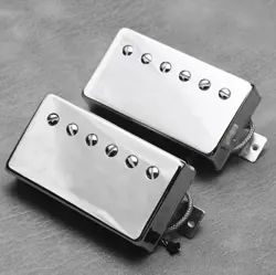 1 SET ALNICO II '57 CLASSIC PLUS NECK & BRIDGE HUMBUCKER NICKEL FIT GIBSON