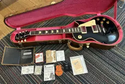 GIBSON CUSTOM SHOP WILDWOOD SPEC 1957 LES PAUL STANDARD- EBONY GLOSS 2024