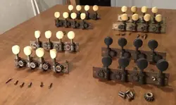 VINTAGE MANDOLIN TUNER PARTS LOT TUNING PEGS MARTIN GIBSON KAY