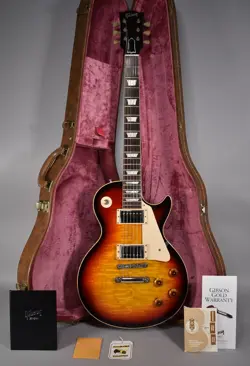 2018 GIBSON CUSTOM SHOP '59 LES PAUL STANDARD REISSUE TRI-BURST W/OHSC