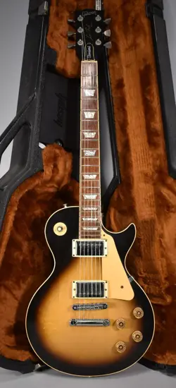 1981 GIBSON LES PAUL STANDARD TOBACCO SUNBURST W/OHSC