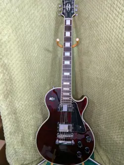 GIBSON LES PAUL CUSTOM HEADSTOCK REPAIR 2012