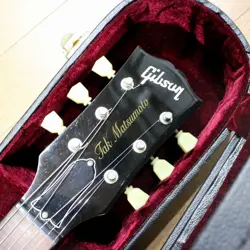 GIBSON CUSTOM SHOP TAK MATSUMOTO DC QUILT BROWN BURST 2ND EDITION 2015 SAFE DELI