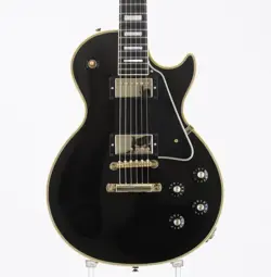 GIBSON CUSTOM SHOP 1968 LES PAUL CUSTOM EBONY 2004 MOD