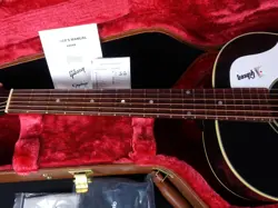GIBSON 60S J-45 ORIGINAL ADJ SADDLE EBONY 2023