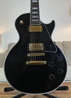 2023 GIBSON CUSTOM SHOP LES PAUL CUSTOM ~ EBONY