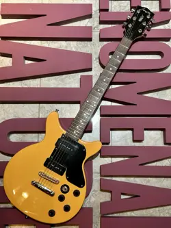FIREFLY VERSION OF GIBSON CUSTOM 1960 LES PAUL SPECIAL DOUBLE CUTAWAY TV YELLOW