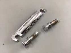 4 GIBSON VINTAGE 1970S CHROME STOP TAILPIECE LES PAUL SG PAF BURST ES SEMI-ACOUS
