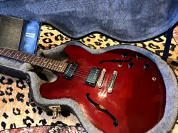 2017 GIBSON MEMPHIS ES-335 WINE RED STUDIO S WITH HARD CASE