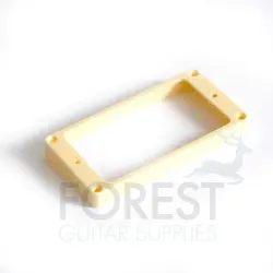 PICKUP MOUNTING RING / FRAME BRIDGE POSITION CREAM FLAT BOTTOM FOR GIBSON