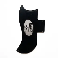 BLACK/CREAM PICKGUARD