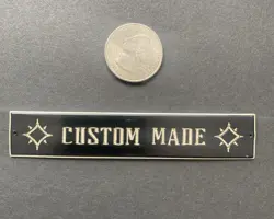 MADE ENGRAVED PLATE