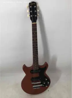 GIBSON MELODY MAKER BROWN 6 STRING RIGHT-HANDED ELECTRIC GUITAR WITH SOFT CASE