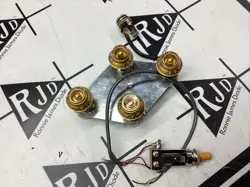 PREMIUM LES PAUL CONTROL HARNESS ELECTRONICS SWITCH PLATE