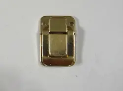 GIBSON & OTHERS CASE LATCH BRASS LARGER VERSION W / HOLES /W RIVETS