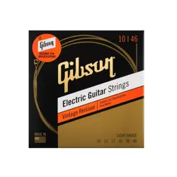 GIBSON VINTAGE REISSUE ELECTRIC GUITAR STRINGS - 10-46