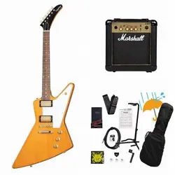 EPIPHONE INSPIRED BY GIBSON CUSTOM 1958 KORINA EXPLORER WH PG AGED NATURAL MARSH