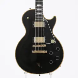 GIBSON LES PAUL CUSTOM EBONY 1998 SAFE DELIVERY FROM JAPAN