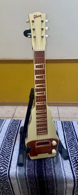 1950'S GIBSON BR-9 LAP STEEL GUITAR NO CASE.