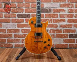 GIBSON CUSTOM SHOP 50TH ANNIVERSARY LES PAUL CUSTOM CURLY KOA TOP ANTIQUE