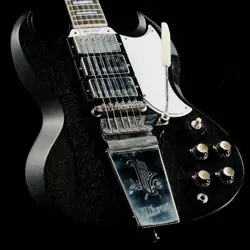 GIBSON CUSTOM SHOP MURPHY LAB 1963 SG CUSTOM ULTRA LIGHT AGED SILVER FOX WEIGHT:
