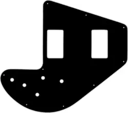 WD CUSTOM PICKGUARD FOR GIBSON 1975-1983 RIPPER BASS #38 BLACK/CREAM/BLACK