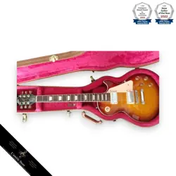 KOEIDO GIBSON LES PAUL TRADITIONAL ELECTRIC GUITAR SILVER SEAL