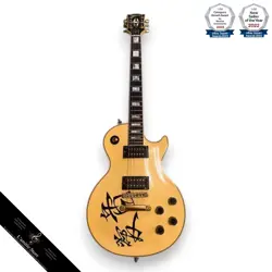 GIBSON USA LES PAUL CUSTOM ANTIQUE WHITE MODIFIED GREAT CONDITION