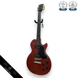 GIBSON LES PAUL JUNIOR SPECIAL FADED WORN CHERRY 2005 WITH SOFT CASE STRAP