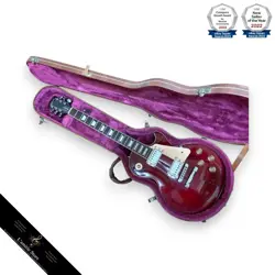 GIBSON LES PAUL STANDARD 1998 WINE RED RARE VINTAGE GUITAR